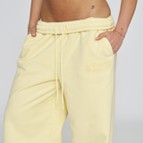 Heavyweight sweatpants - Lemon