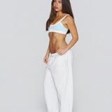 Heavyweight sweatpants - White Marle