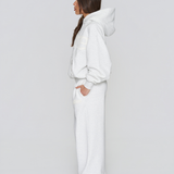 Heavyweight sweatpants - White Marle
