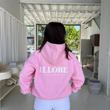 Baby Pink Puff Boxy Oversized Hood