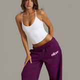 Wide Leg Sweatpants - Grape
