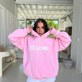 Baby Pink Puff Boxy Oversized Hood