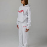 Boxy Oversized Hoodie - Marle in Red