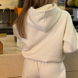 Boxy Adjustable Hoodie - Butter Yellow